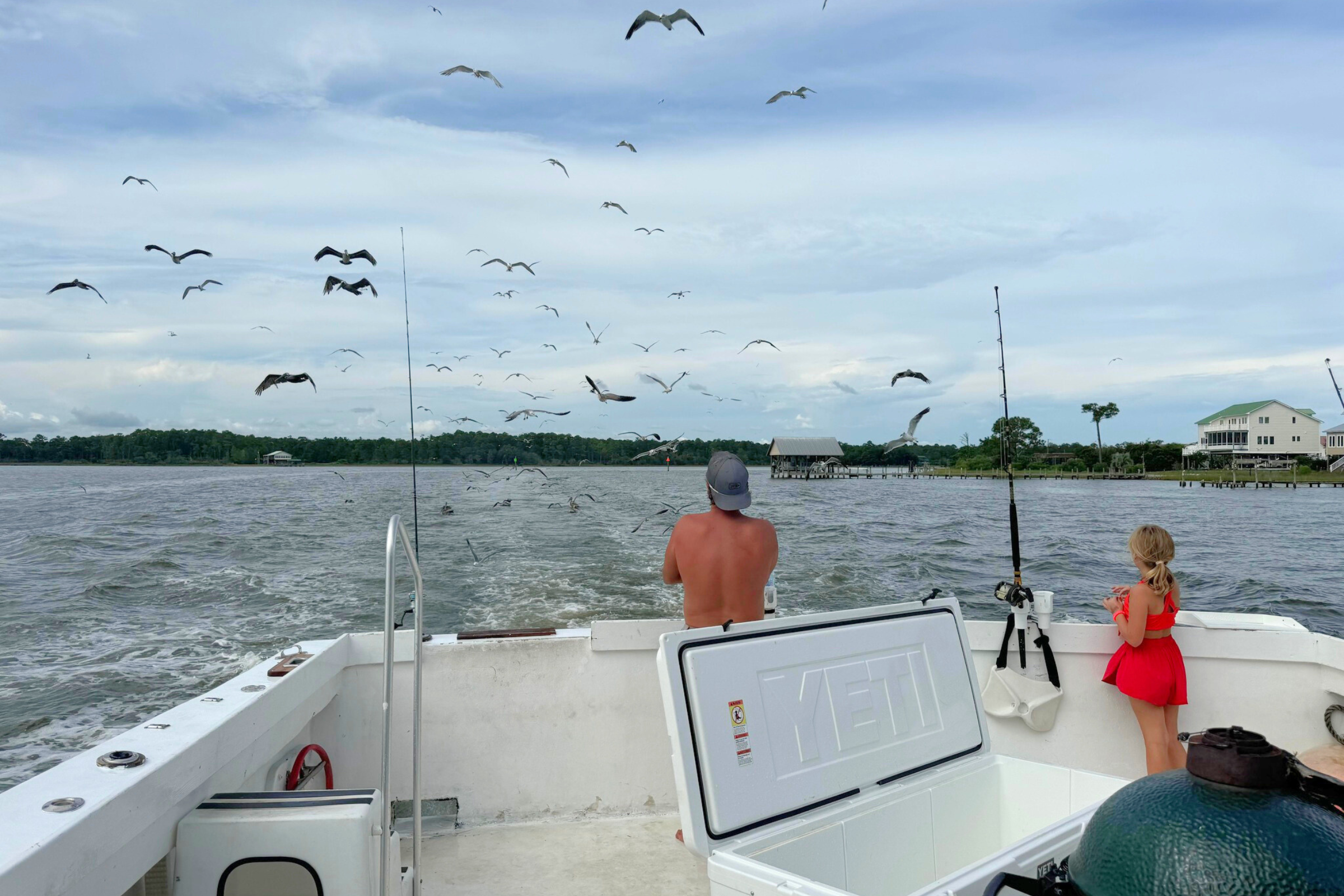 private offshore fishing trip out of Dauphin Island Alabama